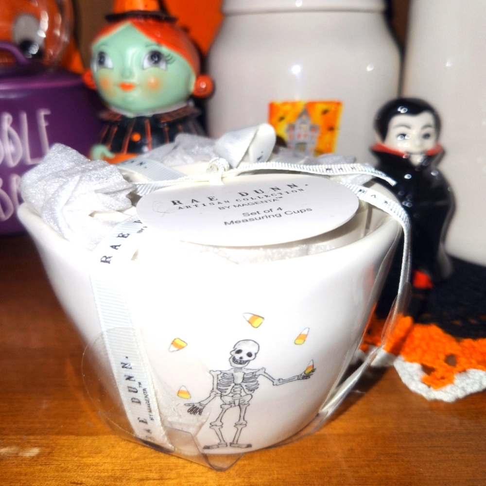 Rae Dunn Skeleton Measuring Cups